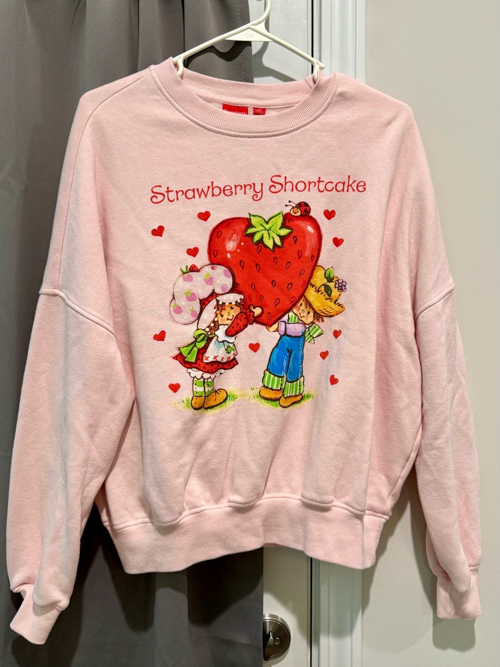 Strawberry Shortcake Pink Graphic Sweatshirt